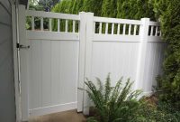 Fence Vinyl Fence Double Gate Vinyl Fence Panels Wholesale for size 1200 X 900