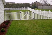 Fence Vinyl Picket Fence Pickets Fences Design With White Vinyl pertaining to dimensions 2560 X 1920