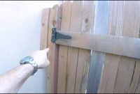 Fixing A Sagging Gate And Replacing A Fence Post The Handyman inside proportions 1280 X 720