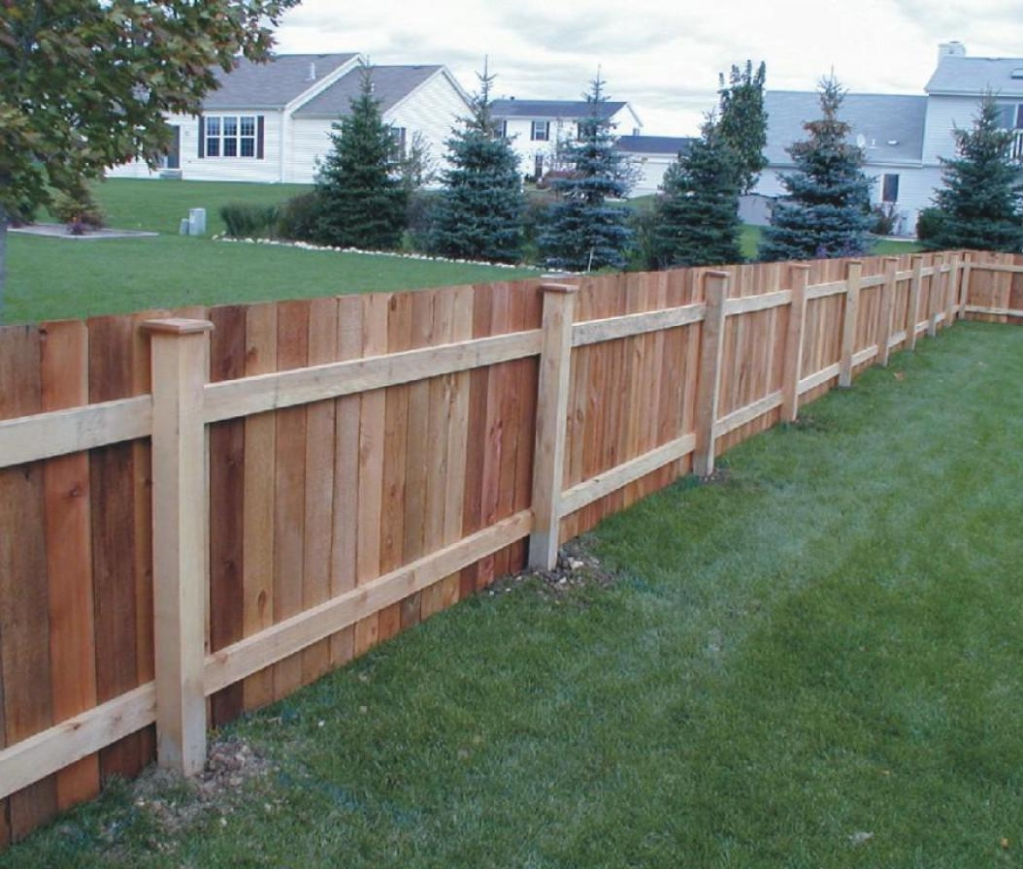 Fresh Ideas 4 Ft High Wood Fence Panels within size 1023 X 869