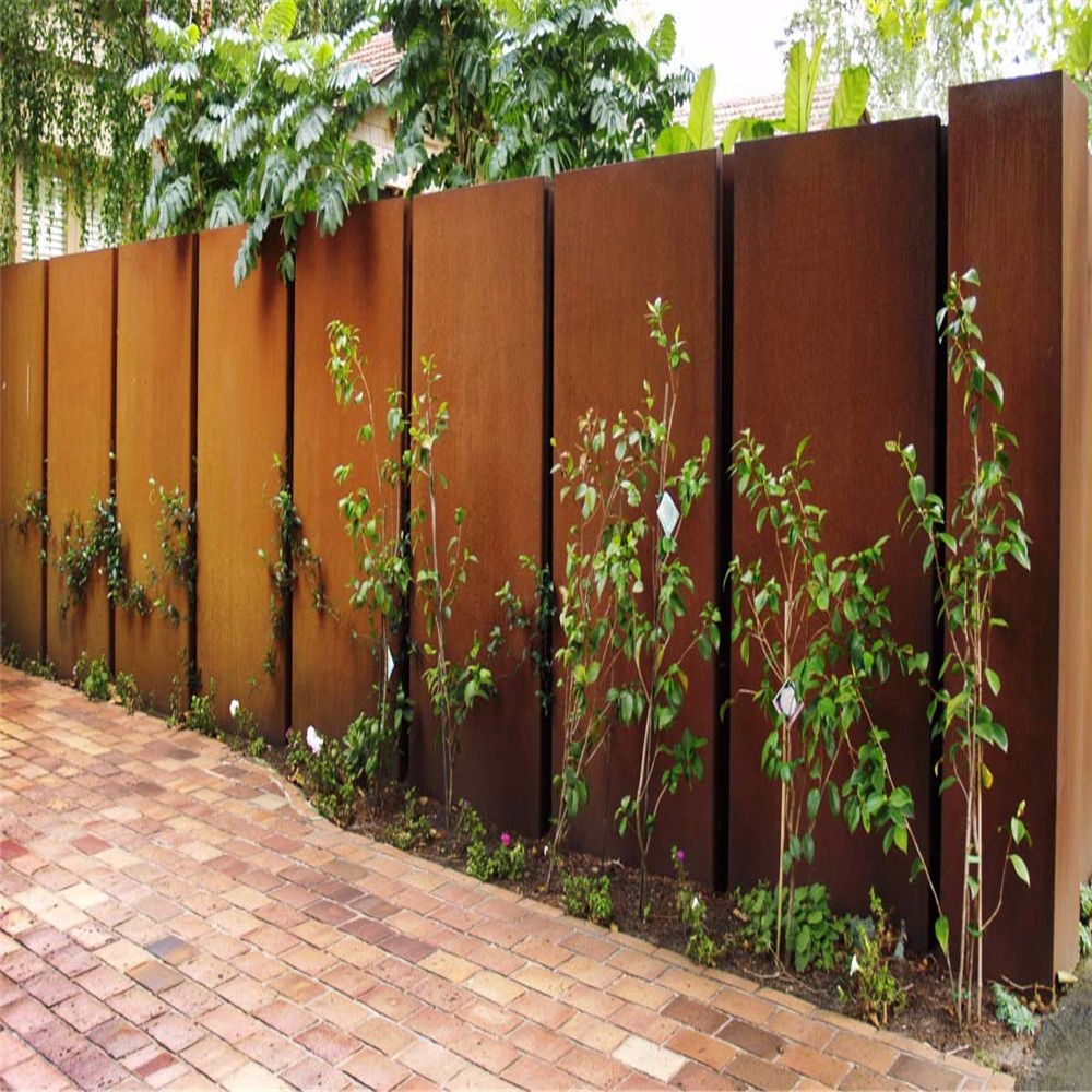Fresh Ideas Corten Fence Panels regarding measurements 1000 X 1000