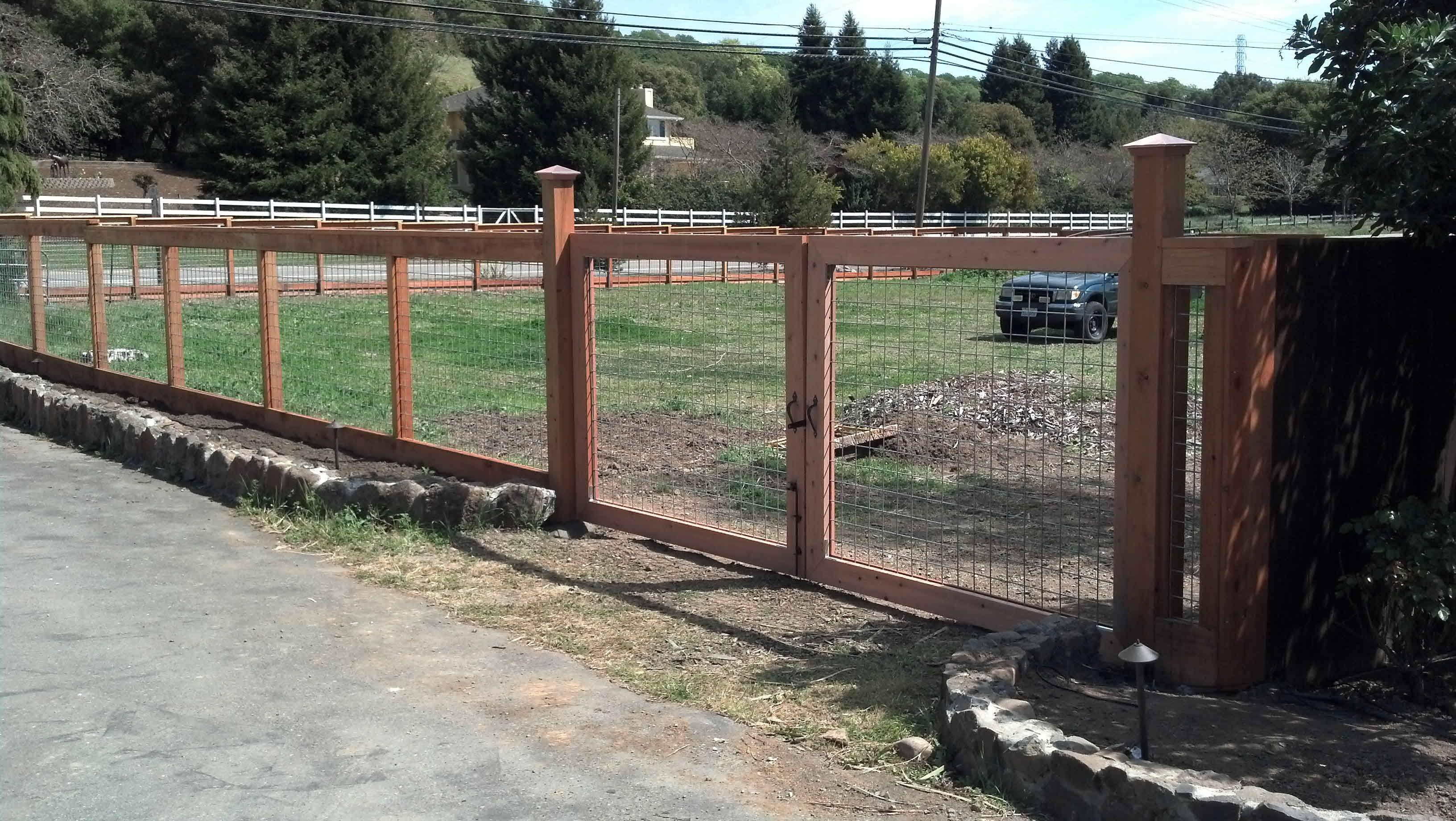 Fun Image Hog Fence Deck Railing Types Outdoor Hog Fence Deck inside size 3264 X 1840