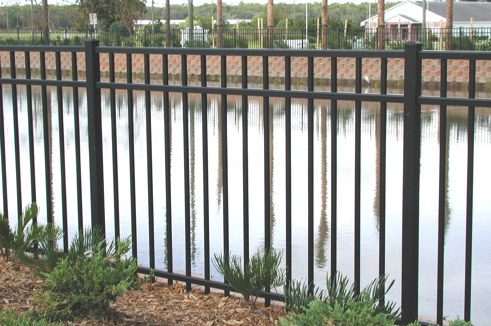 Gallery Aluminum Ornamental Fences Fox Fence Company Top regarding proportions 2048 X 1360