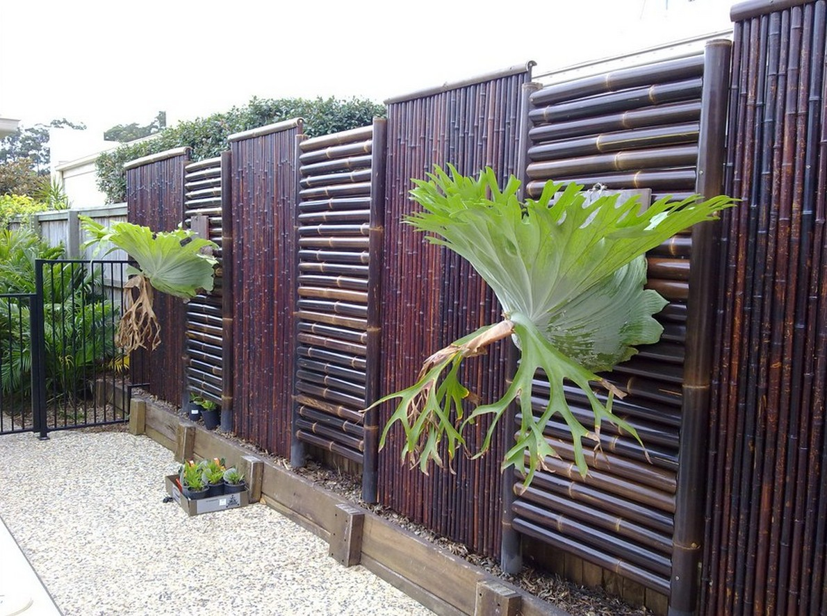 Garden Bamboo Fence Panels Attractive Bamboo Fence Panels Home Home pertaining to proportions 1190 X 887