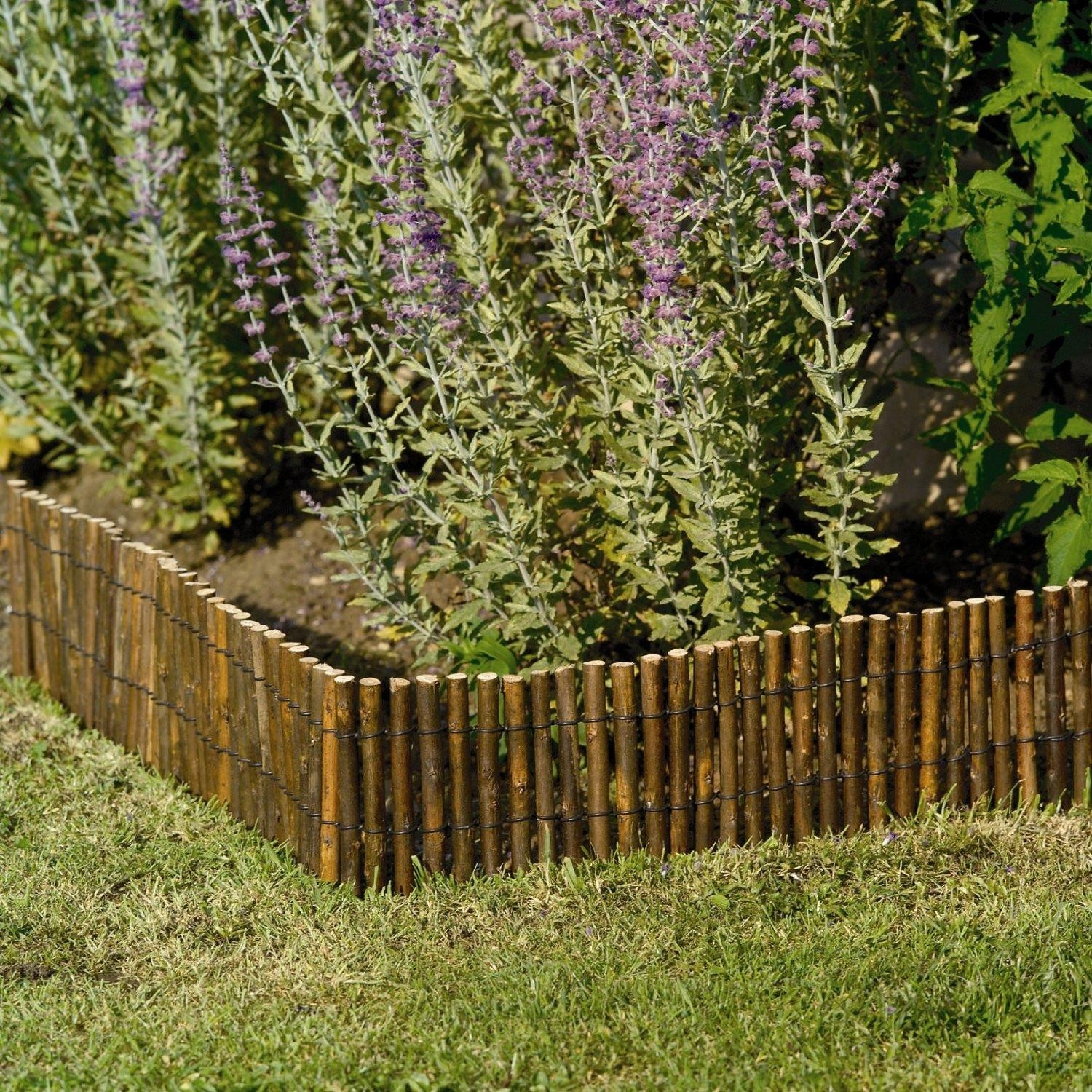 Gardman Willow Lawn Border Edging 2m X 15cm Flexible Garden within size 1500 X 1500