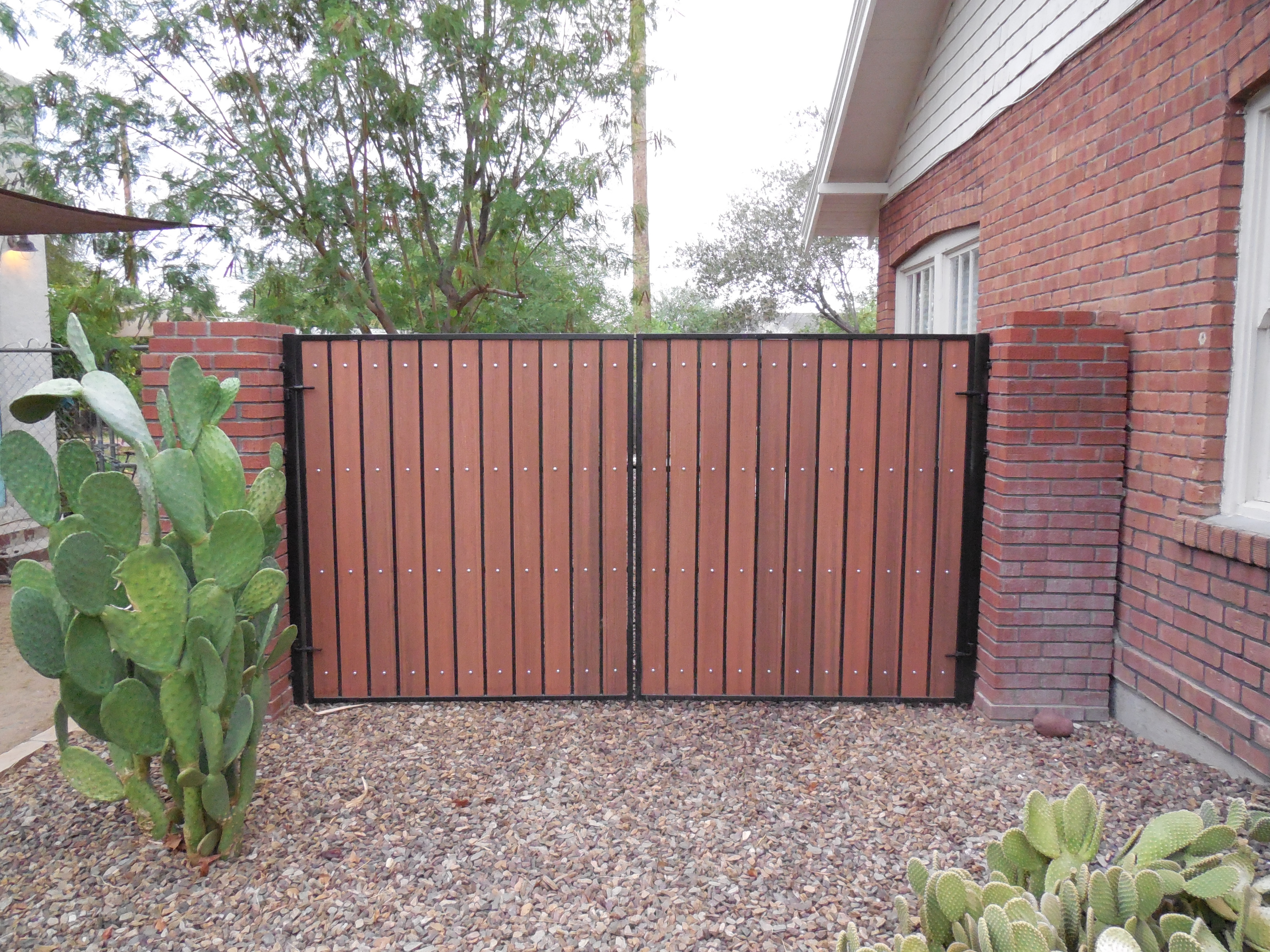 Gates W Composite Wood Martins Fencing Fabricating And inside dimensions 4608 X 3456