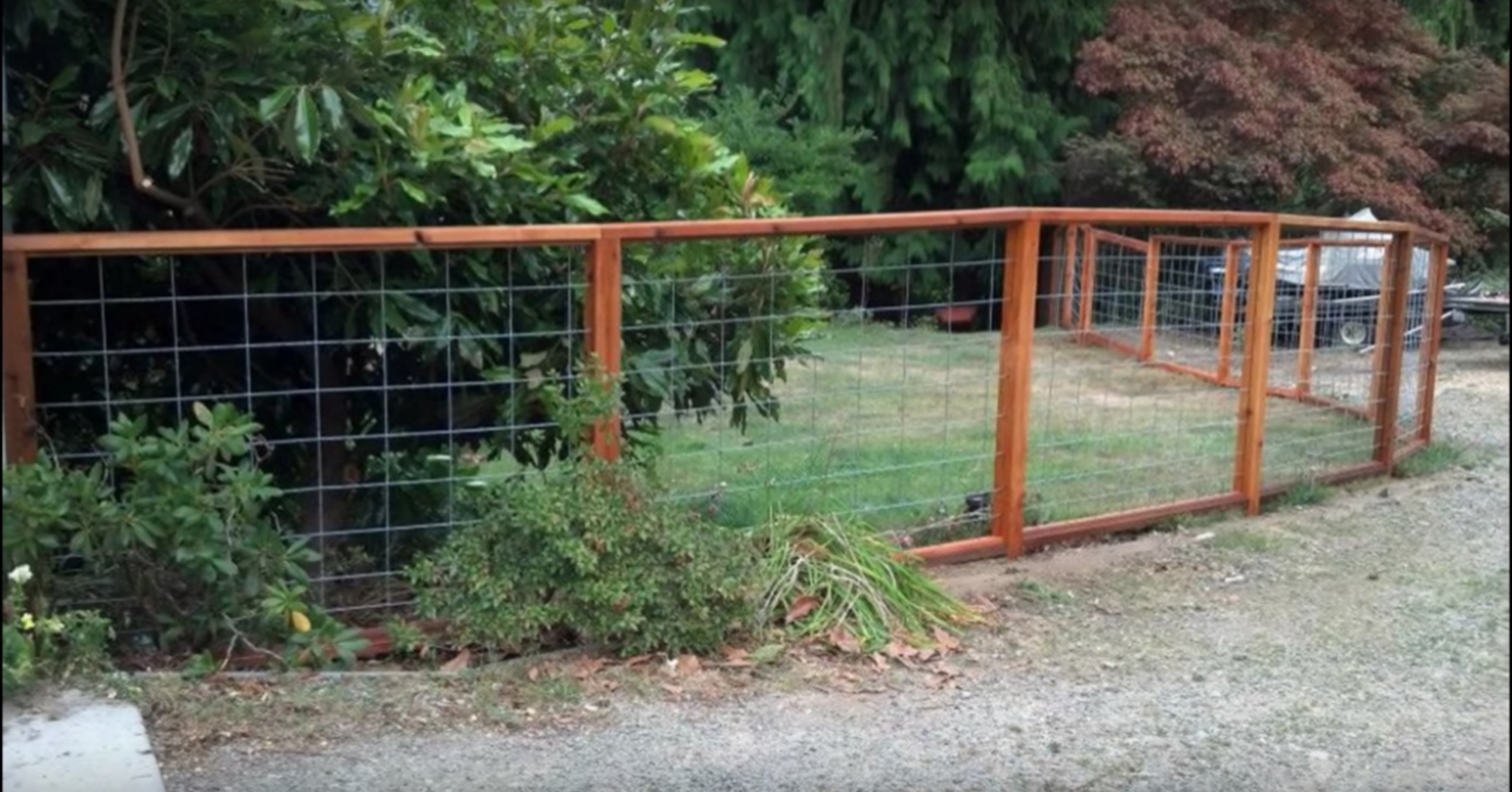 Get Rid Of That Chain Link Fence And Build A Stunning Wood Fence intended for measurements 2560 X 1342