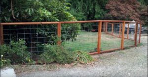 Get Rid Of That Chain Link Fence And Build A Stunning Wood Fence within size 2560 X 1342