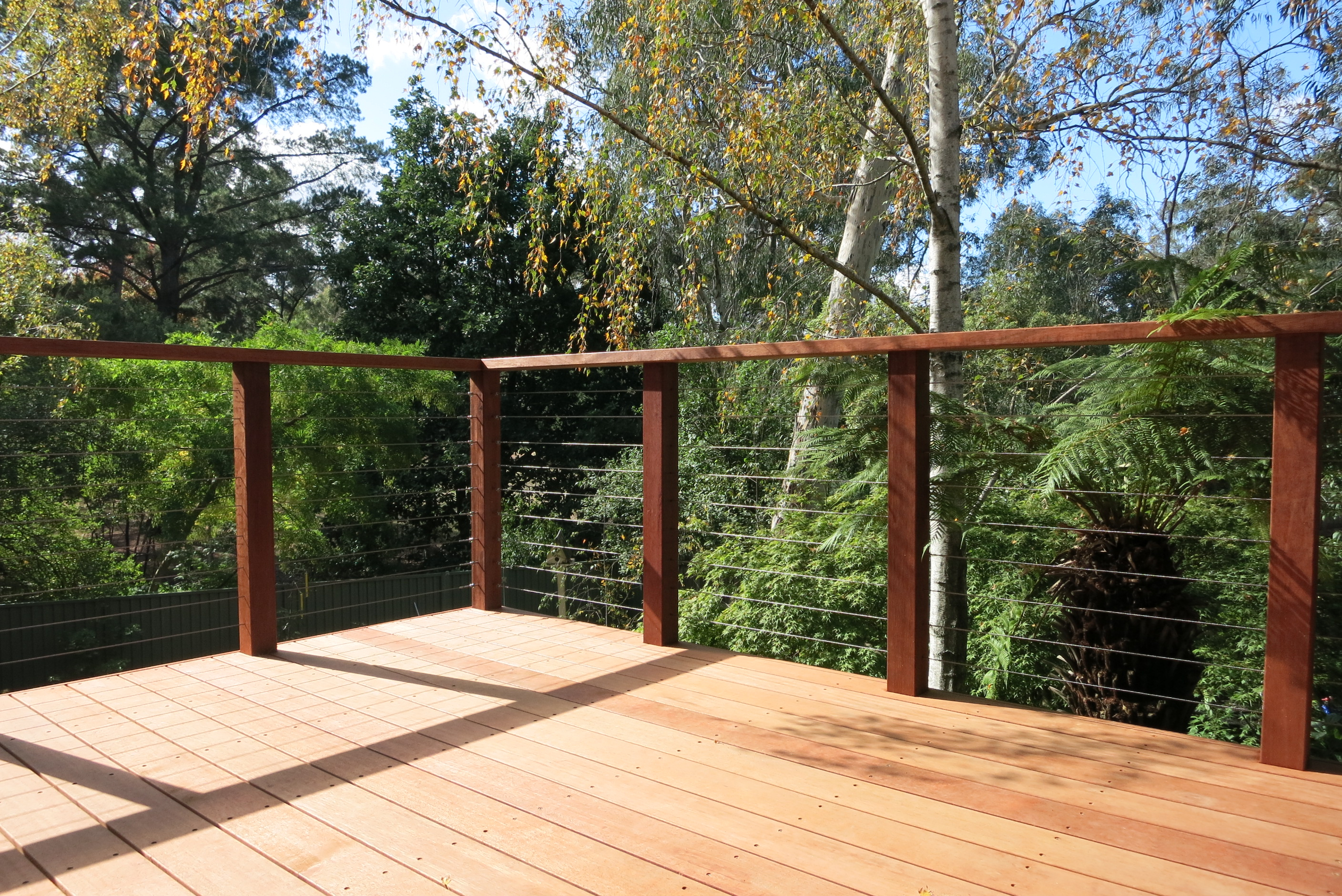 Glass Balustrade Stainless Steel Wire Balustrade Decks Melbourne Vic with measurements 2816 X 1880