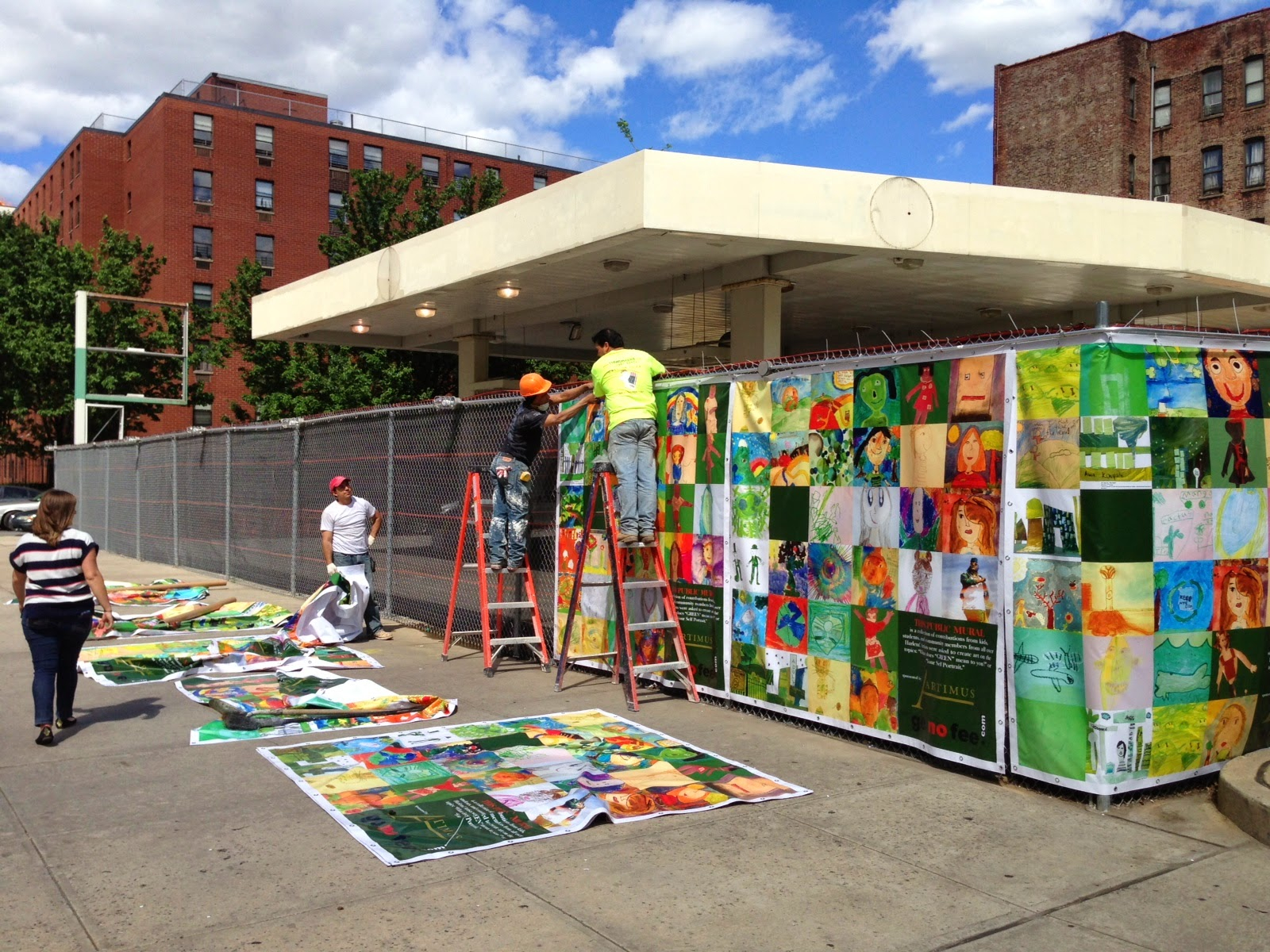 H A R L E M B E S P O K E Revive Poster Mural For 110th Street Lot for size 1600 X 1200