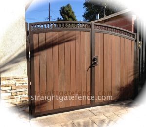 Home Custom Steel Framed And Wood Framed Gates In Lakewood And with regard to measurements 1098 X 950