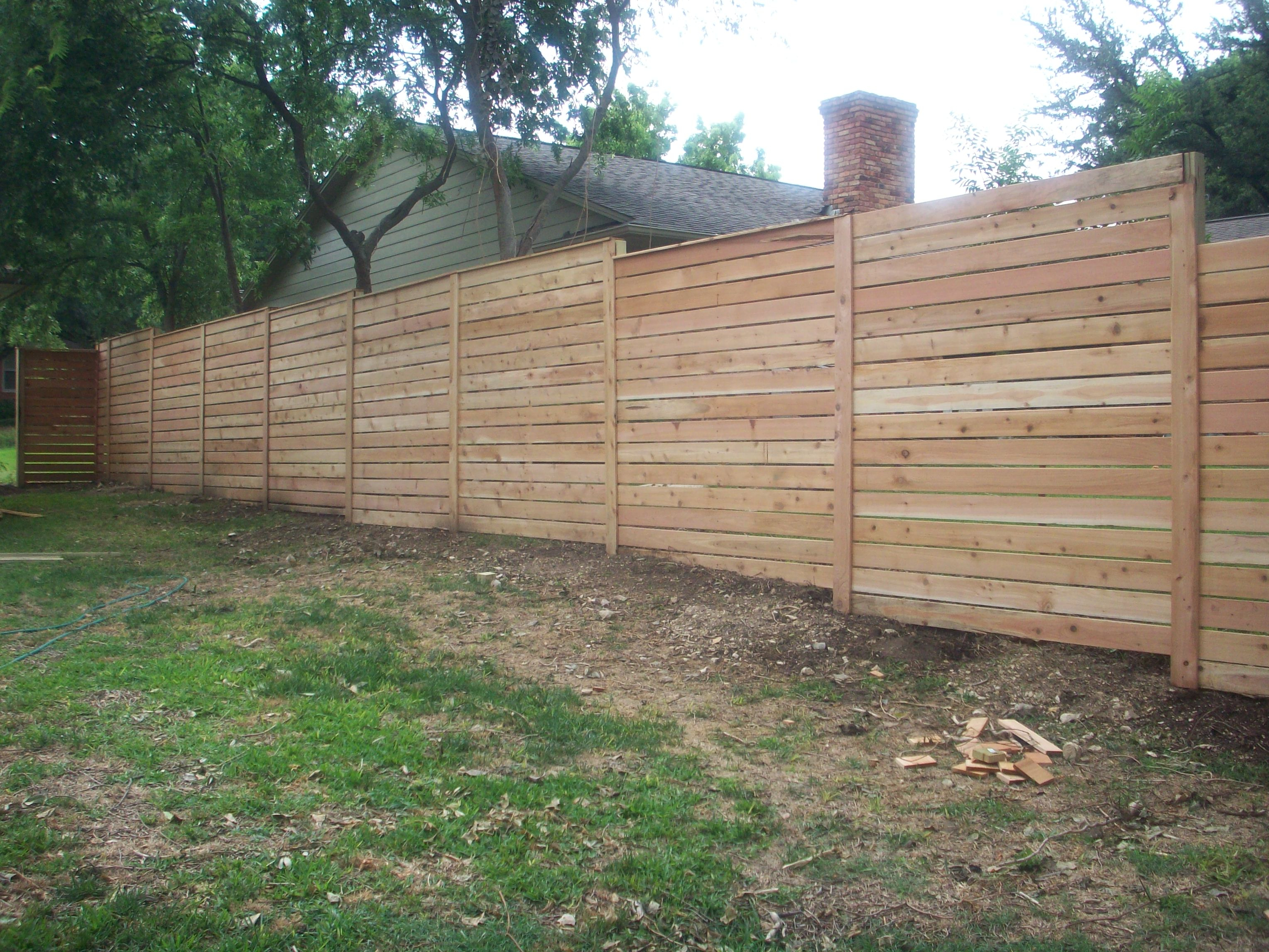 Horizontal Cedar Fence Diy Farmhouse Design And Furniture with regard to measurements 3056 X 2292