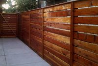 Horizontal Modern Redwood Fence 1x6 With 1x4 Divider Deck Ideas intended for size 1024 X 768