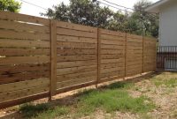 Horizontal Wooden Fence For Privacy Design Idea And Decorations For regarding proportions 1024 X 768