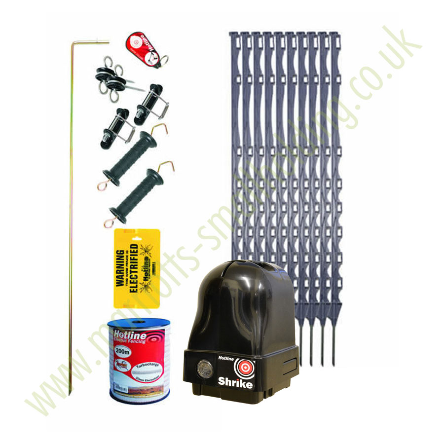 Hotline 100m Horse Electric Fence Kit Marriotts Smallholding pertaining to size 900 X 900