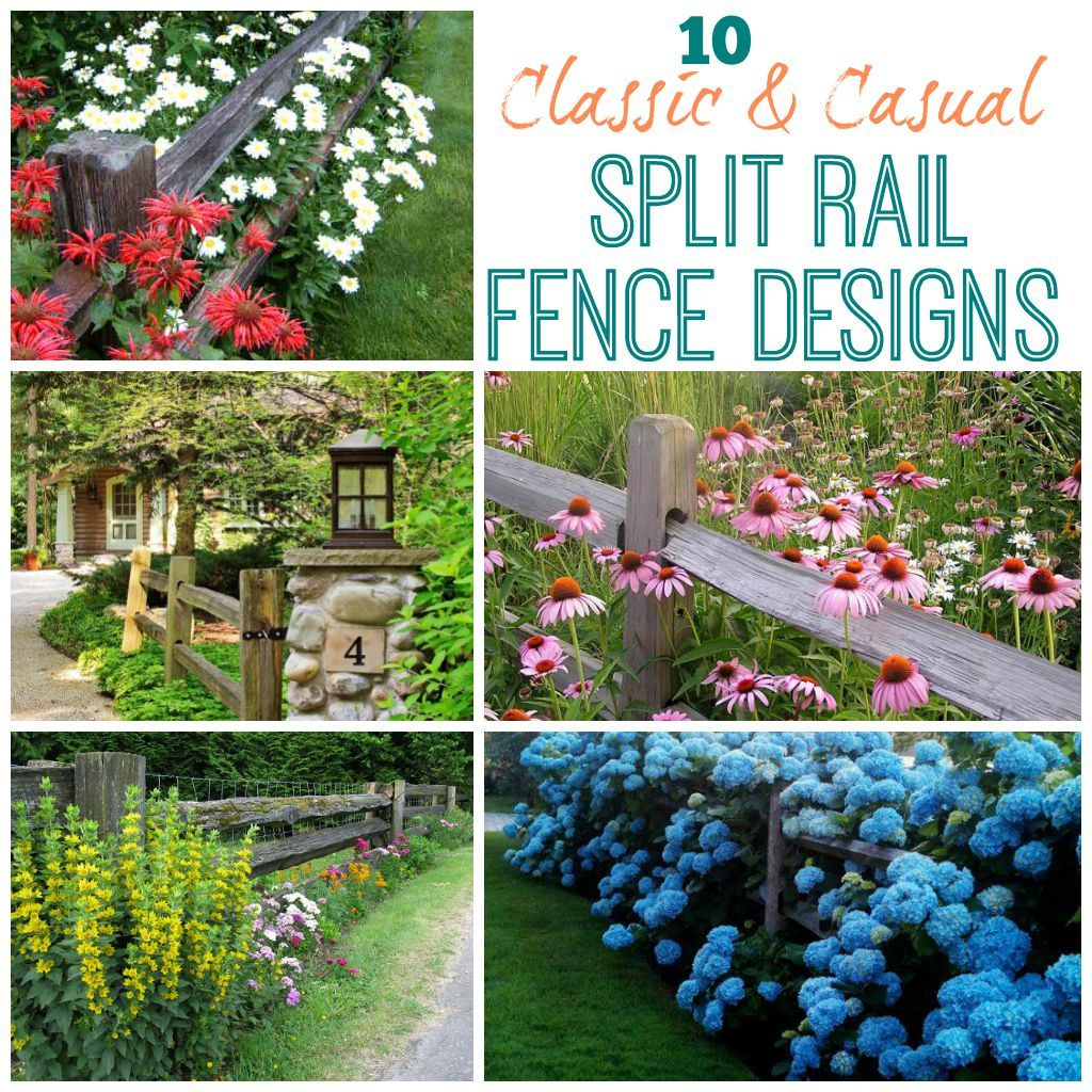 Housie Inspiration Classic Casual Split Rail Fences Split Rail pertaining to size 1024 X 1024