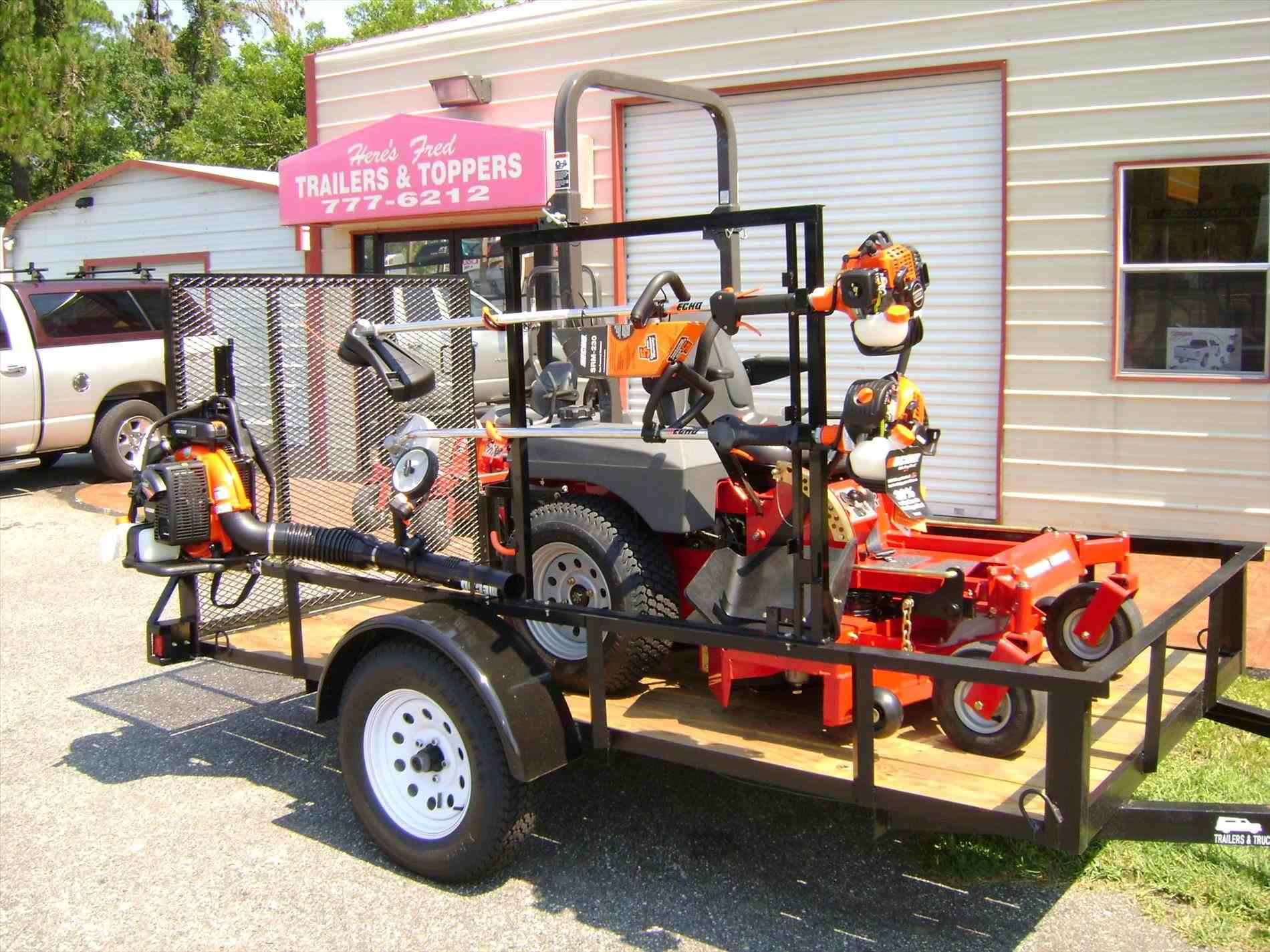 Ideas Utility Trailers Are Perfect For Hauling Lawn Equipment inside sizing 1900 X 1425