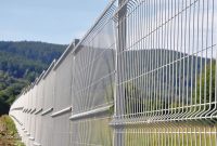 Industrial Fence Welded Mesh Galvanized Steel Security with size 1500 X 1327