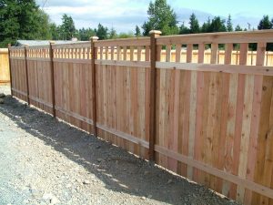 Inexpensive Alternative Design For Craftsman Style Privacy Fence within proportions 1066 X 800