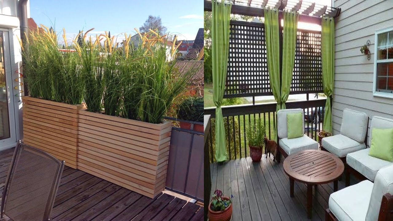 Inspiring Small Balcony Privacy Screen Ideas Small Balcony Designs for proportions 1280 X 720