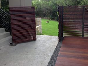 Ipe Wood Deck And Custom Screen Fence in size 1920 X 1440