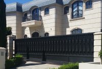 Iron Privacy Fence And Gate With Balconies inside dimensions 1591 X 1176