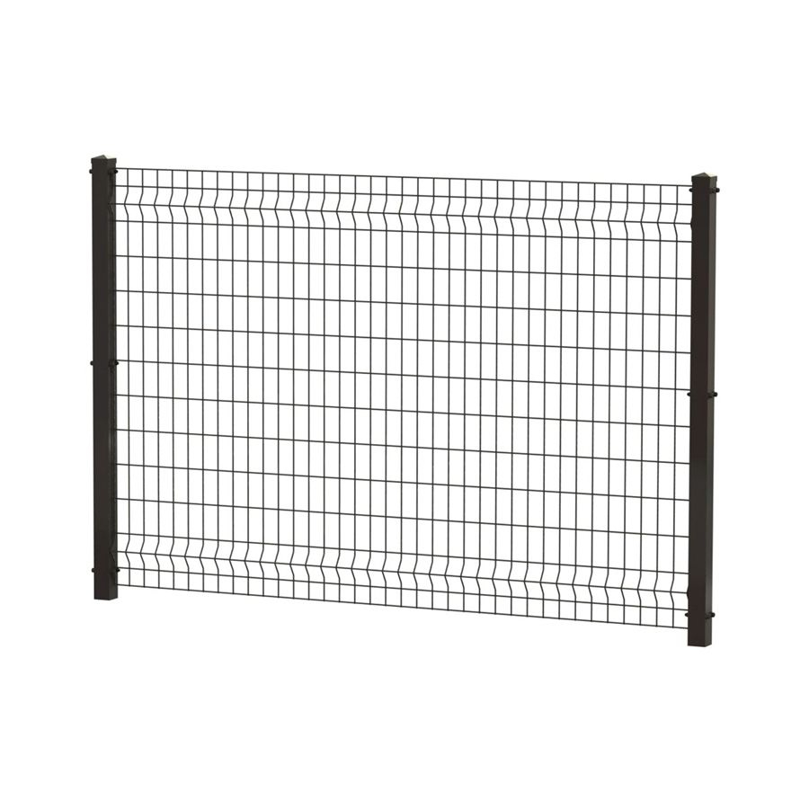 Ironcraft Black Powder Coated Steel Decorative Metal Fence Panel regarding dimensions 900 X 900