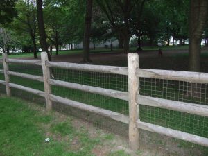 Keep The Dog In Rustic Cedar Post Rail Fence Supplied Lanark pertaining to size 3296 X 2472