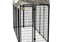 Kennelmaster 4 Ft X 8 Ft X 6 Ft Welded Wire Dog Fence Kennel Kit with regard to proportions 1000 X 1000