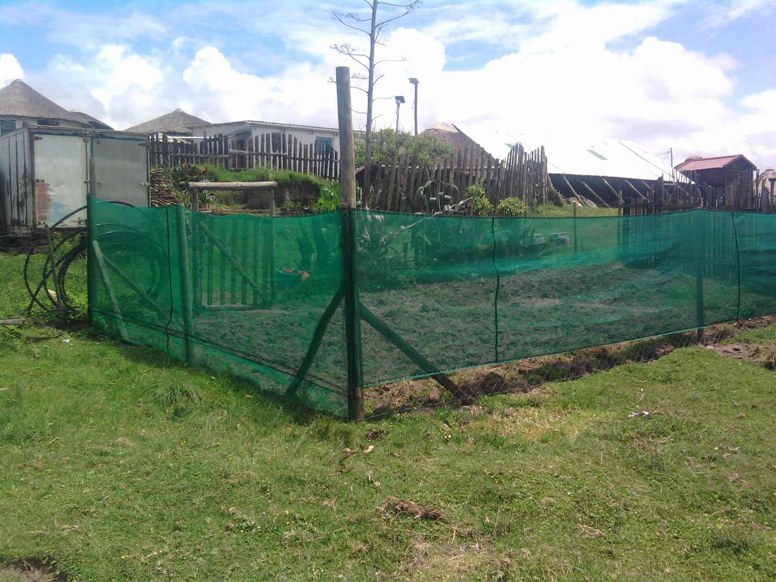 Mdumbi Permaculture Project New Fence For Childrens Garden And throughout dimensions 1600 X 1200