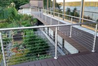 Metal Deck Railing Stainless Steel Cable Deck Railing Many Deck inside measurements 1898 X 1274