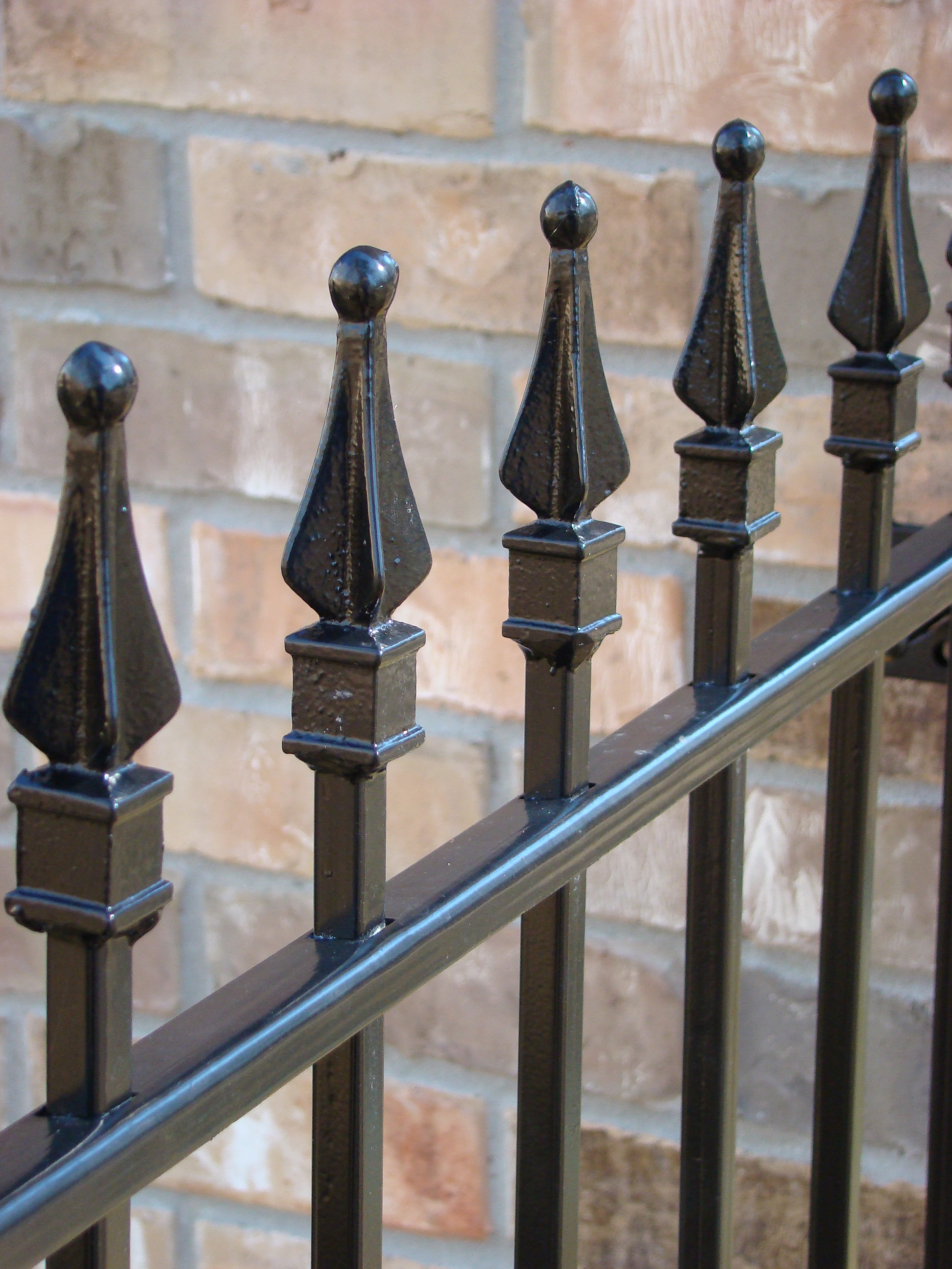 Metal Fence Finials Metal Fence Decorative Top Fence Companies regarding sizing 2448 X 3264