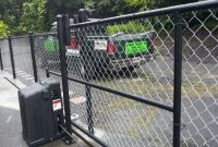 Motorized Chain Link Fence Gate Fences Ideas intended for dimensions 1066 X 800