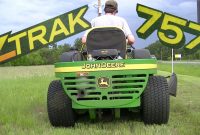 Mowing The Fence Line With 757 John Deere Z Trak Zero Turn Mower intended for proportions 1280 X 720