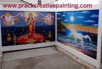 Mural Painting On Vinyl Fence Prack Creative Painting in size 2427 X 1526