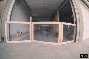 My Man Cave Part 1diy Dog Fence For Garage Doors Imaginary Zebra for size 1440 X 960