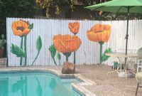 My Version Of A Fence Mural For Grannys Pool Fence It Was Fun To within sizing 1080 X 1080