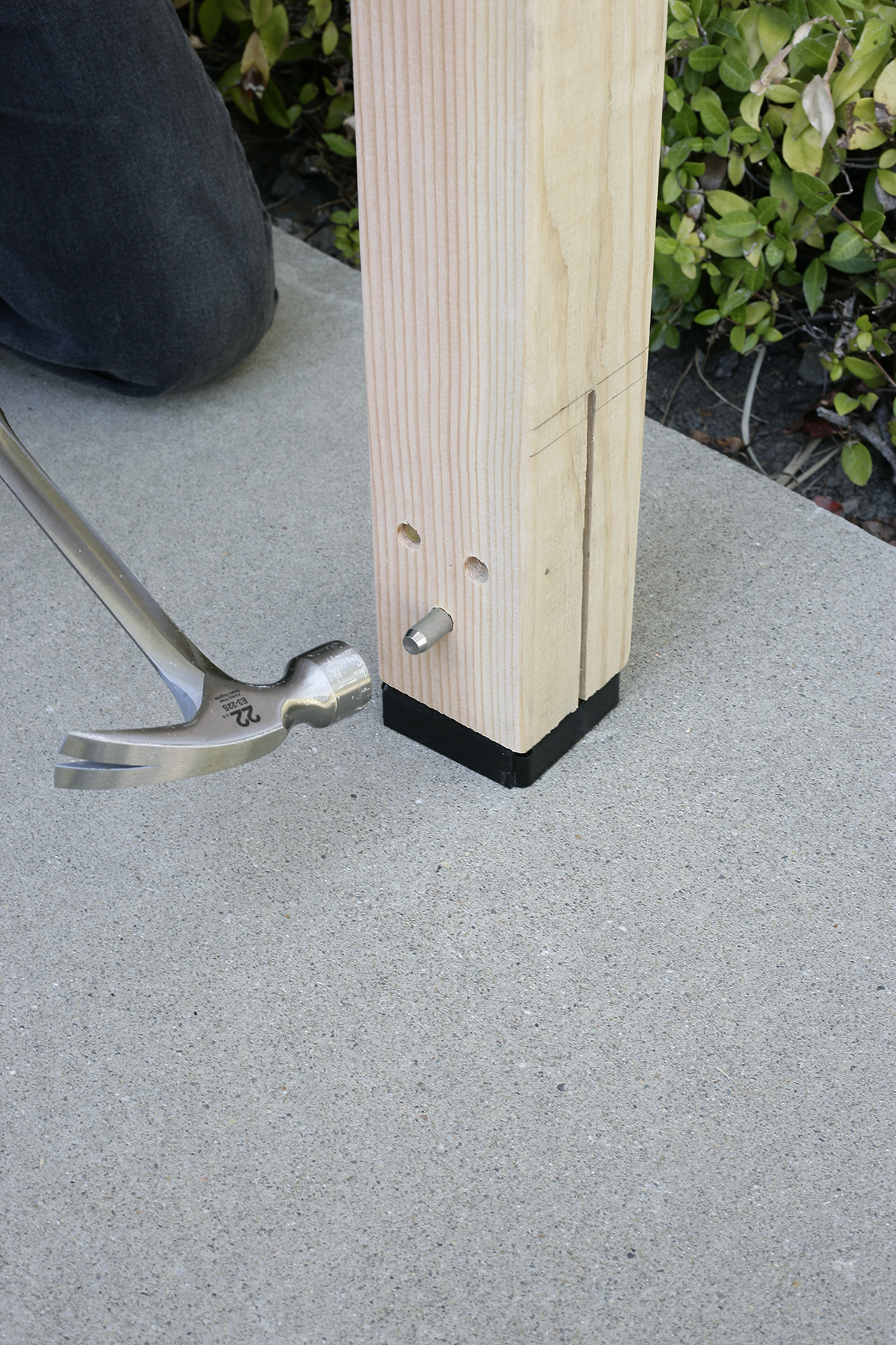 New Diy Post Base Lets You Hide The Hardware Diy Done Right throughout dimensions 1200 X 1800