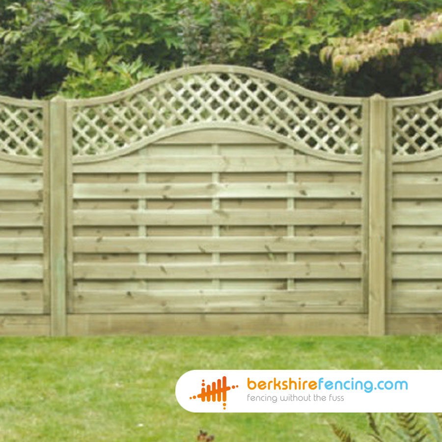 Omega Lattice Top Fence Panels 3ft X 6ft Natural Berkshire Fencing with measurements 900 X 900