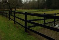 Open Looking Fencing With The Added Dog Security Of Wire Fencing in size 1536 X 2048