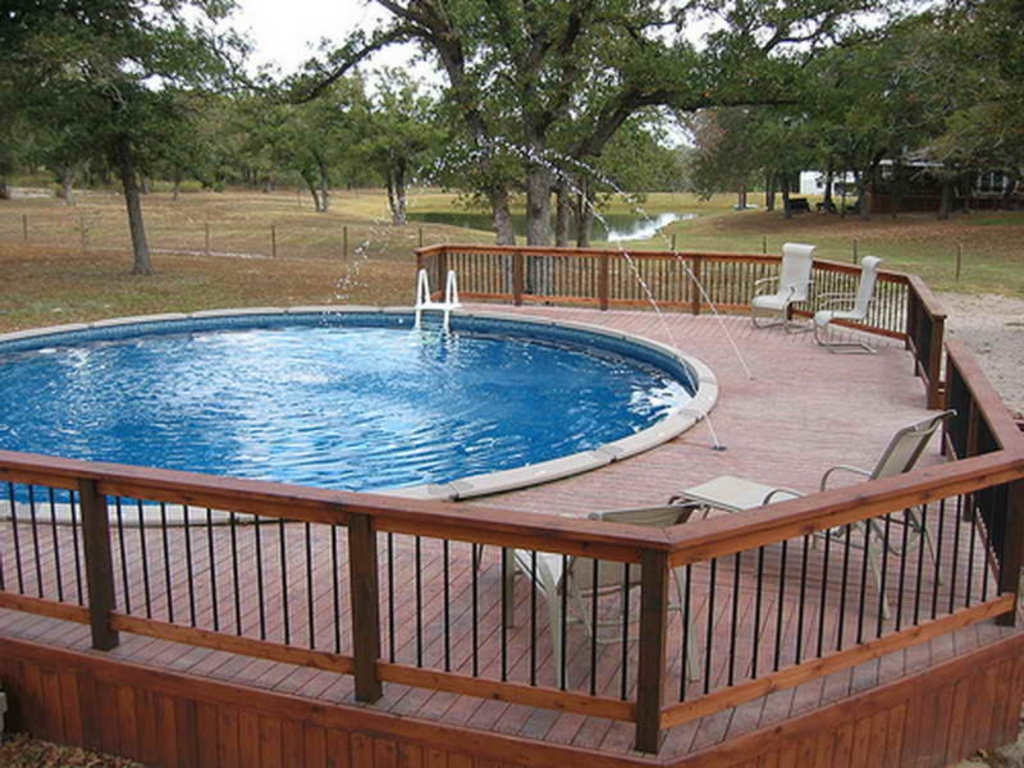 Outdoor Above Ground Pool Fence Elegant Decorating Best Decorating pertaining to proportions 1024 X 768