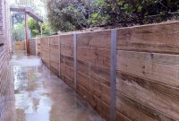 Outdoor Landscaping Timber Retaining Wall H Beam Timber Sleeper regarding sizing 1071 X 800