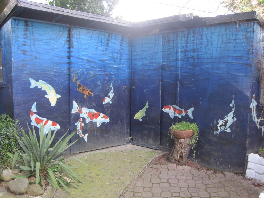 Outdoor Murals Dress Up Sheds Garages And Blank Walls Plus Seven in dimensions 1024 X 768