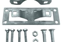 Oz Post Steel 2 Wood Fence Bracket Project Pack Wap 238 50 Piece within measurements 1000 X 1000