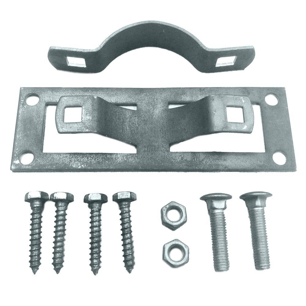 Oz Post Steel 2 Wood Fence Bracket Project Pack Wap 238 50 Piece within measurements 1000 X 1000