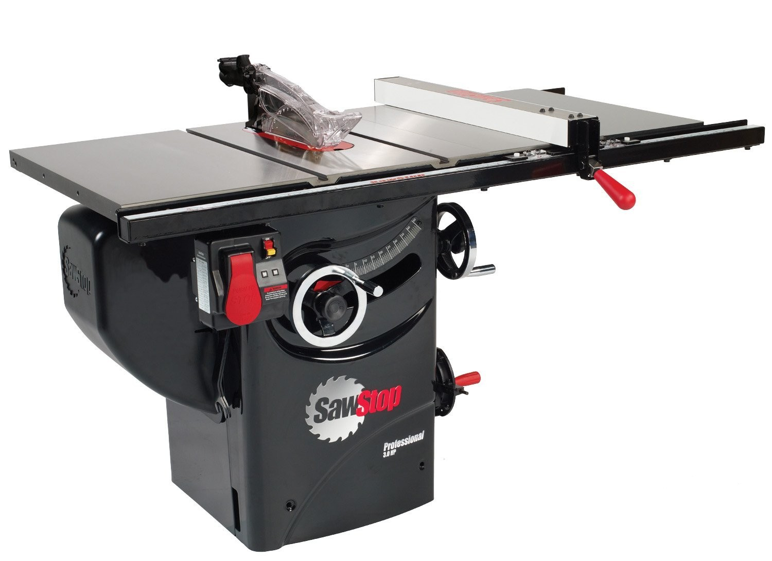 Pcs31230 Pfa30 Sawstop Professional Table Saw 3hp 1ph W 30 in measurements 1500 X 1090