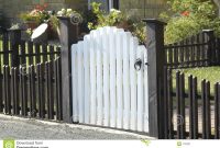 Picket Fence And Gate Stock Image Image Of Gates Hobbies 178267 for size 1300 X 954