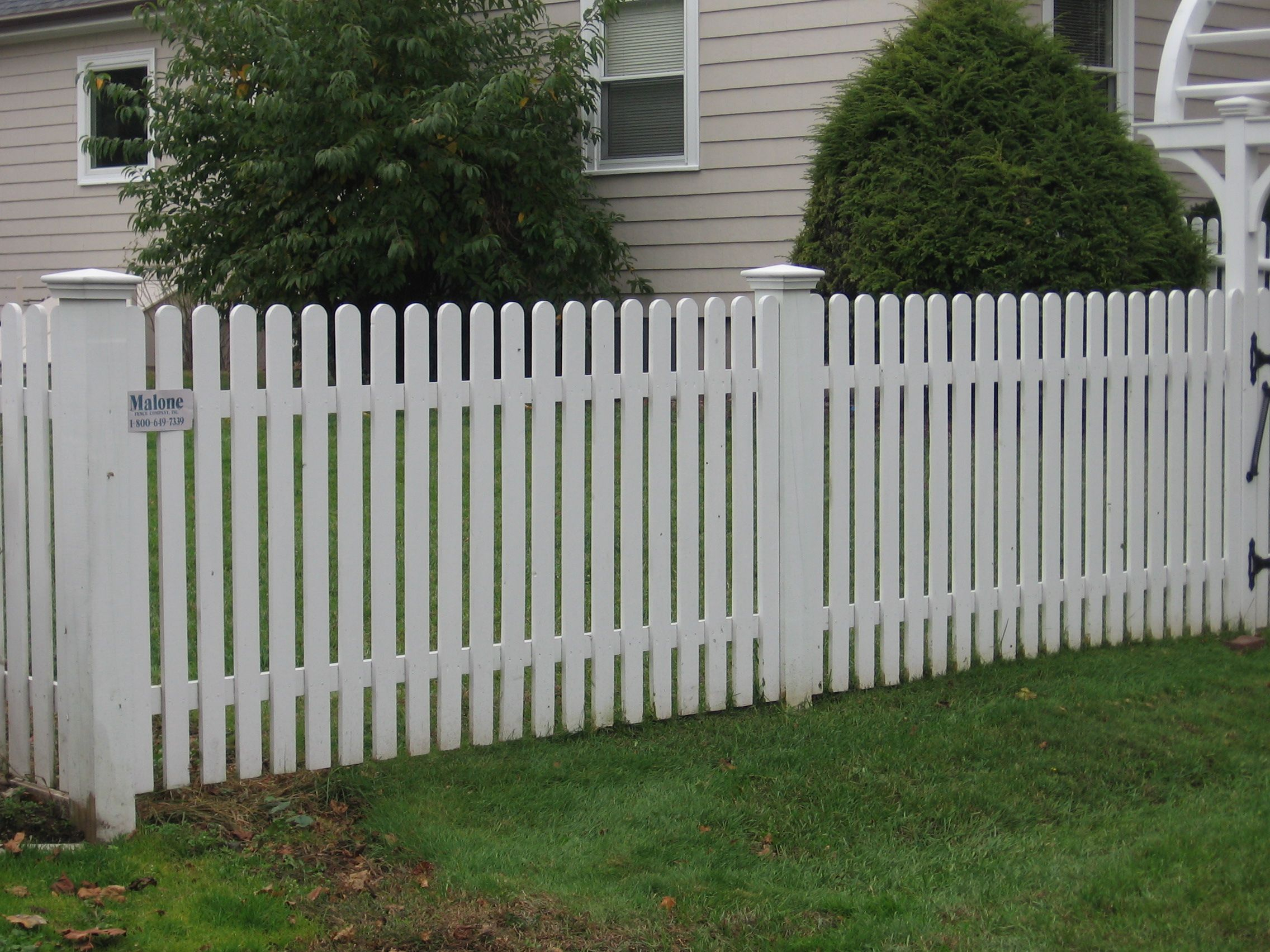 Picket Fence Design And Installation North Shore Boston Malone pertaining to dimensions 2272 X 1704