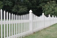 Picket Fence Vinyl Fence In A Variety Of Colors And Styles for size 4752 X 3168
