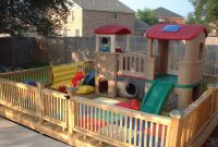 Play Area Built On A Deck Dont Have To Worry About Moving Toys To regarding sizing 1280 X 960